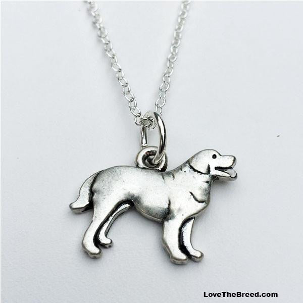 Golden Retriever FULL COAT Charm Necklace