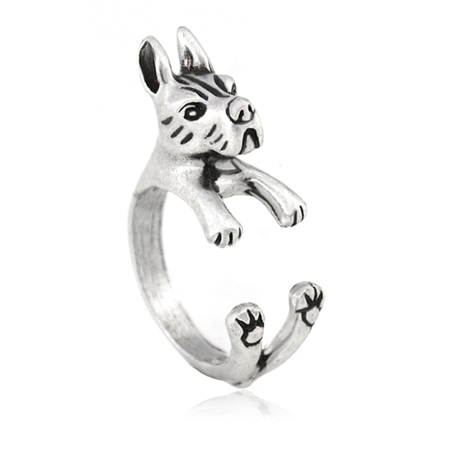 AliExpress Rings Great Dane Wrap Around 3D Ring FREE SHIPPING