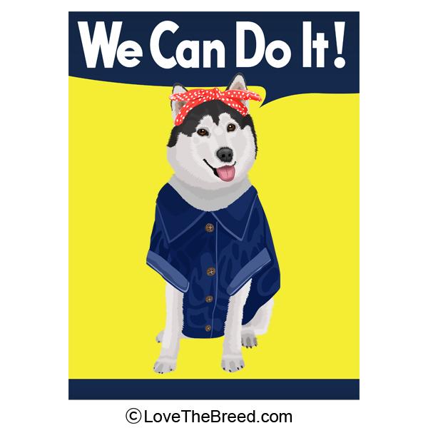 Husky Rosie the Riveter We Can Do It Extra Large Tote