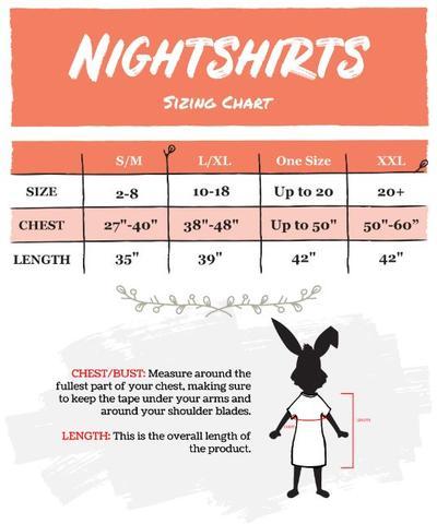 Night shirts discount on sale