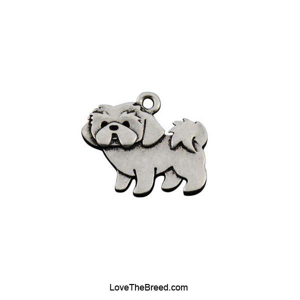 LoveTheBreed.com necklace Lhasa Apso Charm Necklace