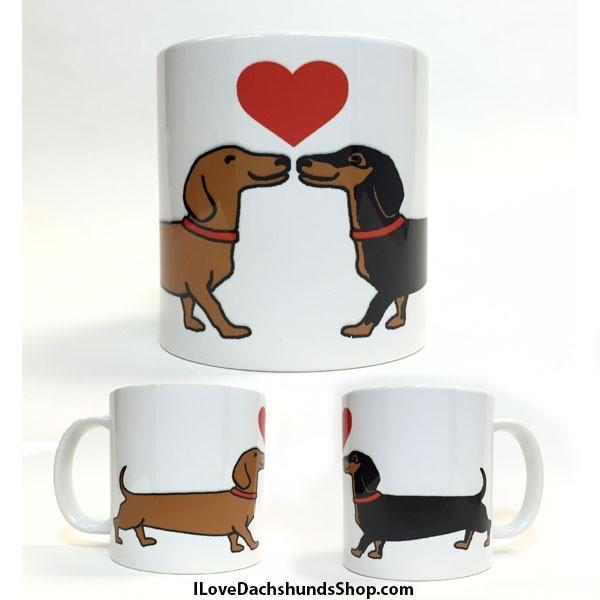 Dachshund Long on Love Mug
