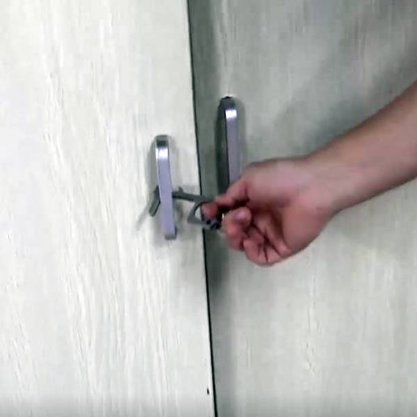 LoveTheBreed.com keychain Safe No Touch Door Opening Button Pressing Keychain Tool