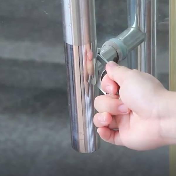 LoveTheBreed.com keychain Safe No Touch Door Opening Button Pressing Keychain Tool