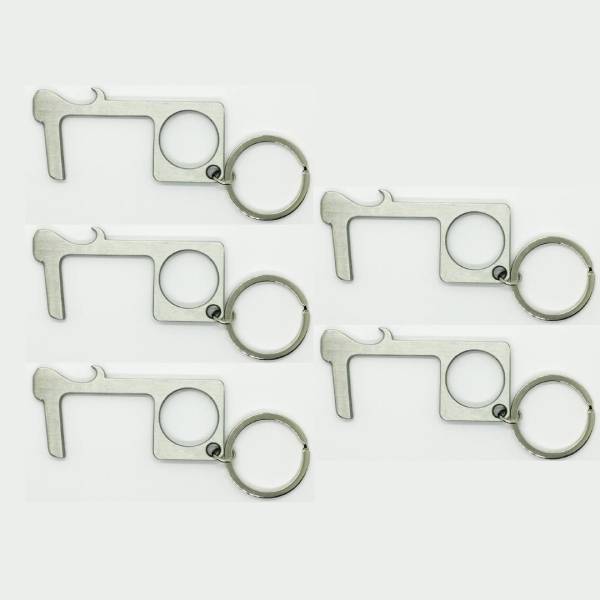 LoveTheBreed.com keychain Buy 3 Get 2 FREE $29.99 + FREE SHIPPING Safe No Touch Door Opening Button Pressing Keychain Tool