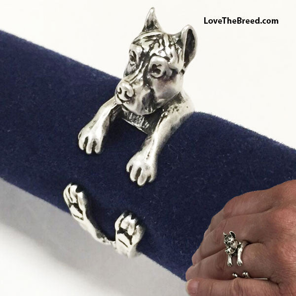Pit Bull Wrap Around 3D Ring FREE SHIPPING