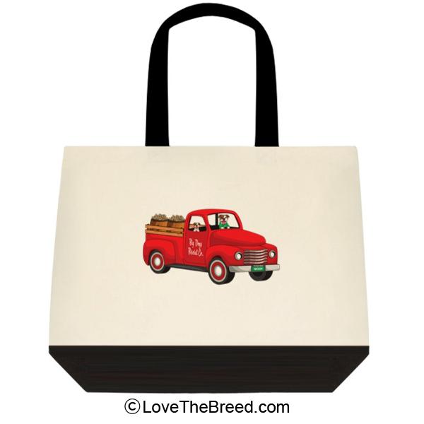 Pit Bull Biscuit Truck Extra Large Tote