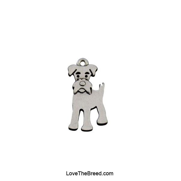 LoveTheBreed.com necklace Schnauzer Charm Necklace