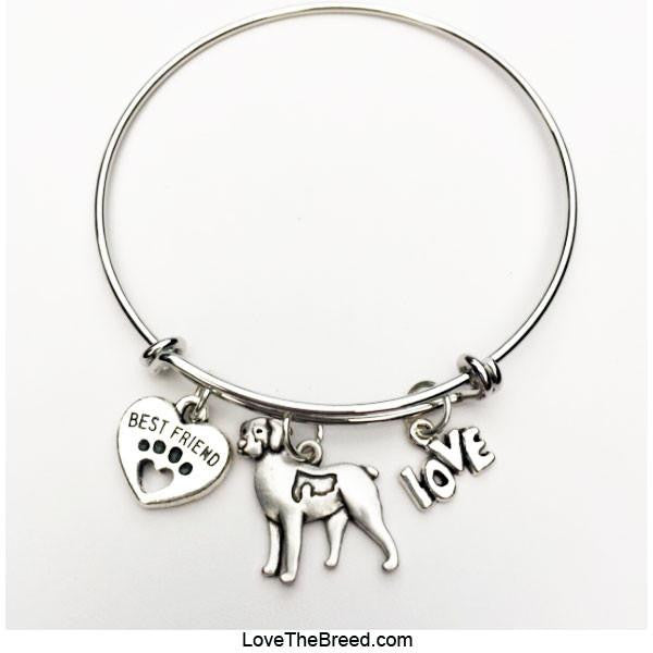 AliExpress Bracelet Brittany Spaniel Best Friend Love Charm Bracelet