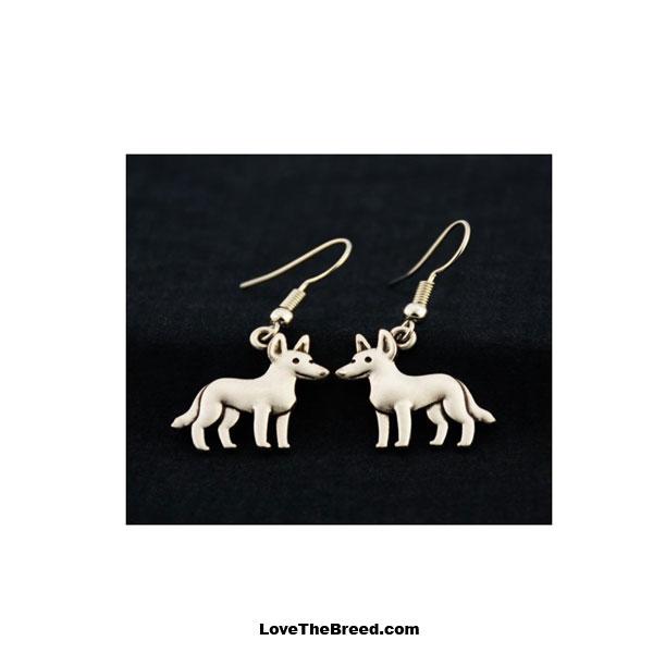 AliExpress Earrings Cattle Dog Charm Earrings