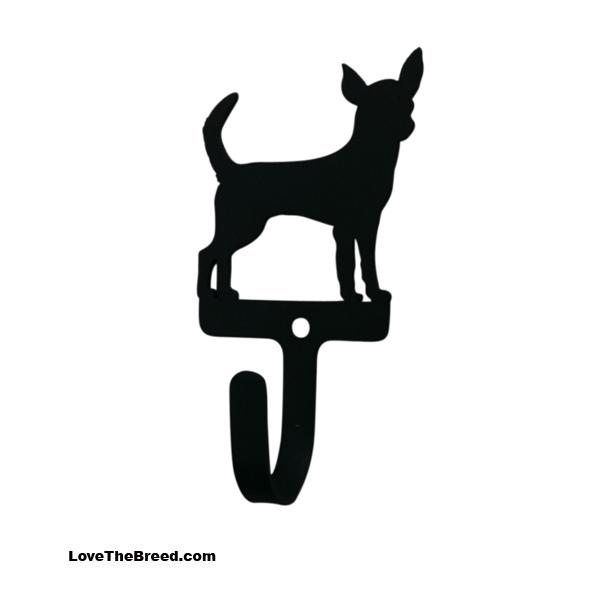 Chihuahua Single Hook Key Leash or Towel Holder
