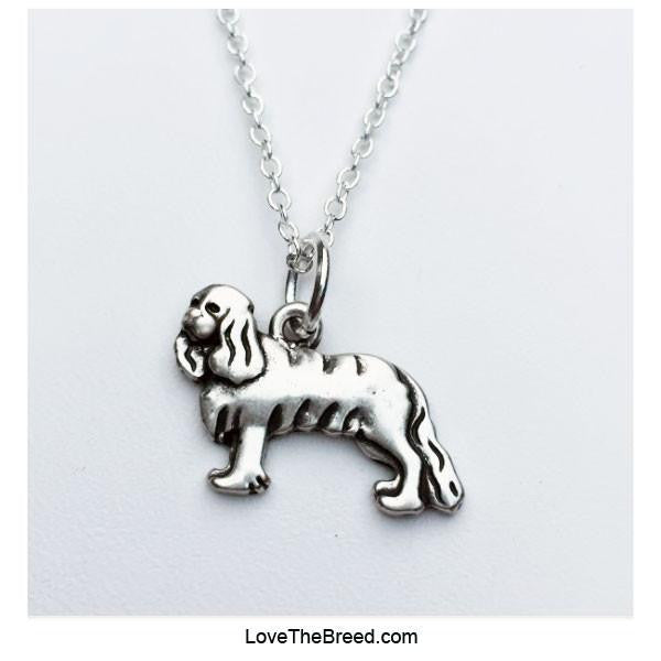 LoveTheBreed.com necklace Cocker Spaniel Charm Necklace