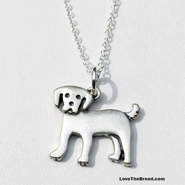 Golden Retriever Charm Necklace