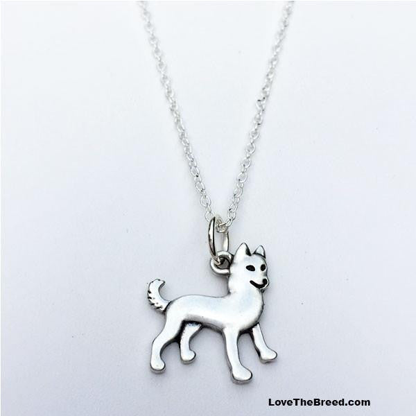 Husky Charm Necklace
