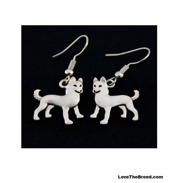 AliExpress Earrings Husky Charm Earrings
