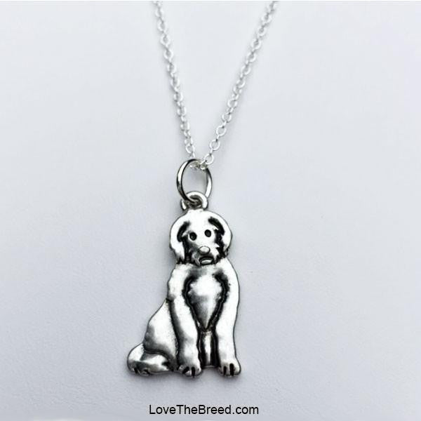 Labradoodle Charm Necklace