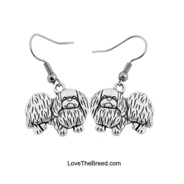 AliExpress Earrings Pekingese Charm Earrings