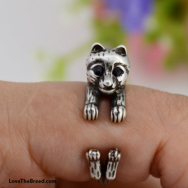 Pomeranian Wrap Around 3D Ring FREE SHIPPING