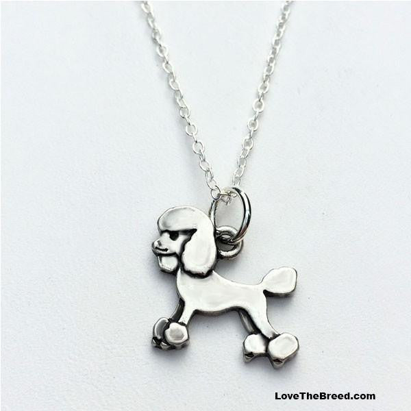 Poodle Charm Necklace