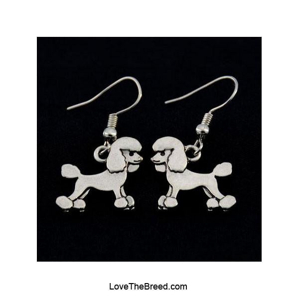 Poodle Charm Earrings