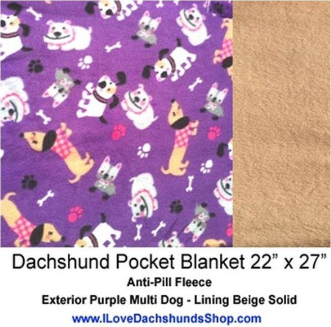 Pocket Blankets for Dogs