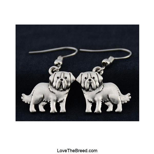 AliExpress Earrings Saint Bernard Charm Earrings