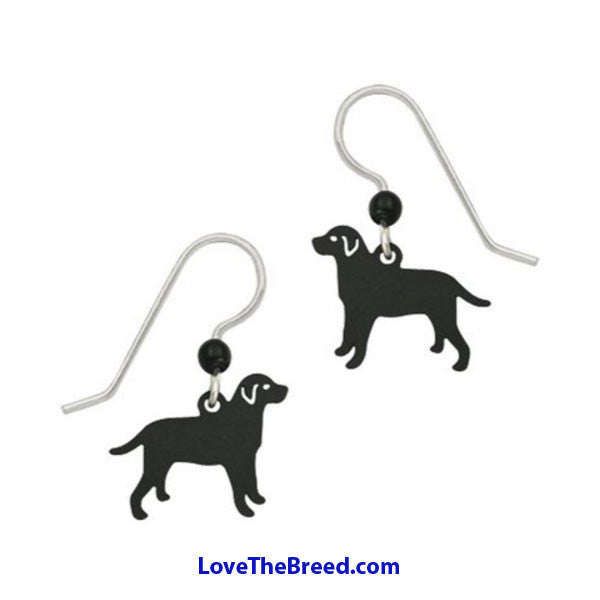 Sienna Sky - Left Hand Studios Earrings Labrador Retriever Black Earrings Sienna Sky