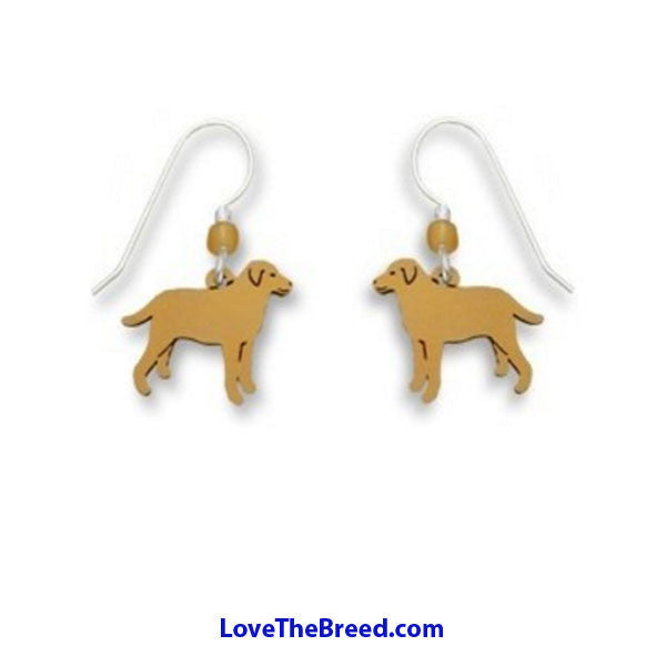 Sienna Sky - Left Hand Studios Earrings Labrador Yellow Earrings Sienna Sky