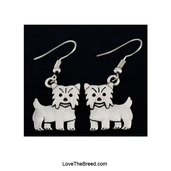 Yorkshire Terrier Charm Earrings