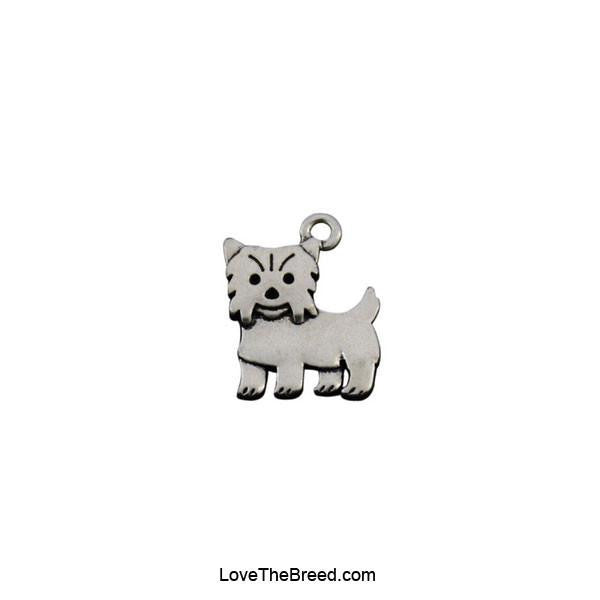 LoveTheBreed.com necklace Yorkshire Terrier Charm Necklace